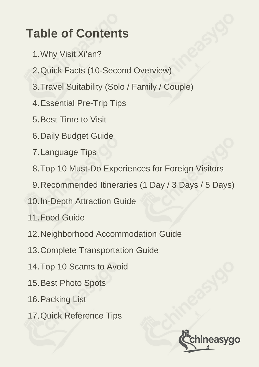 The Ultimate Xi’an Travel Guide 2026